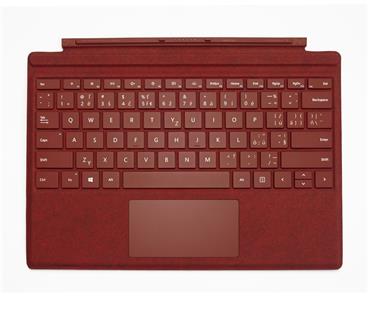 Microsoft Surface Pro Signature Type Cover (Poppy Red), CZ&SK