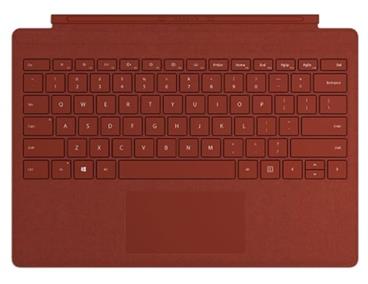 Microsoft Surface Pro Signature Type Cover (Poppy Red), ENG