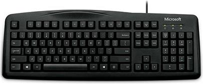 Microsoft Wired Keyboard 200 USB black business CZ