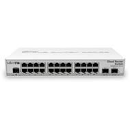 MikroTik Cloud Router Switch CRS326-24G-2S+IN   800MHz CPU, 512MB, 24x GLAN, 2x SFP+ cage, ROS L5, PSU