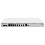 Mikrotik Cloud Switch CRS518-16XS-2XQ-RM, 650 MHz CPU, 64 MB RAM, 1x LAN, 2x QSFP28, 16x SFP28, 2x PSU, L5