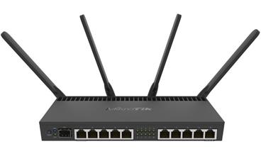 MikroTik RouterBOARD RB4011iGS+5HacQ2HnD, 4x 1,4 GHz, 10x Gigabit LAN, SFP+, 2,4, 5 GHz, 802.11ac, 4x4 MIMO L5