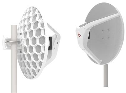 MikroTik Wireless Wire Dish (LHGG-60ad), 1Gbps full-duplex bez kabelů, 802.11ad, 60GHz, kompletní spoj, L3