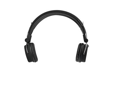 Modecom Logic BT-1 Bluetooth headset, bezdrátová sluchátka s mikrofonem a dotykovým ovládáním, černá