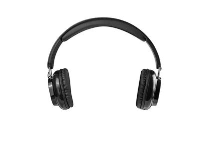 Modecom Logic BT-2 Bluetooth headset, bezdrátová sluchátka s mikrofonem a dotykovým ovládáním, černá