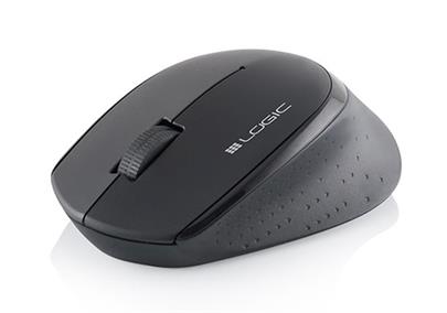 Modecom Logic LM-2A bezdrátová optická myš, 3 tlačítka, 1200 DPI, USB nano 2,4GHz, černá