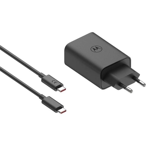 Motorola TurboPower nabíječka 68W Wall Charger s USB-C kabelem černá