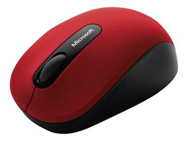 MS Bluetooth Mobile Mouse 3600 EN/DA/FI/DE/IW/HU/NO/PL/RO/SV/TR EMEA 1 License Dark Red