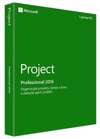 MS FPP Project Professional 2016 Win SK - bez média