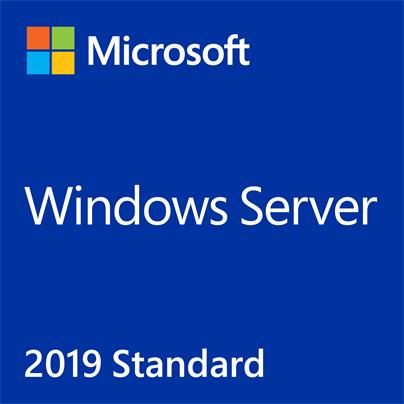 MS OEM Windows Server Standard 2019 x64 EN 1pk DVD 24 Core
