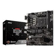 MSI B550M PRO - Základní deska - mikro ATX - Socket AM4 - AMD B550 Čipová sada - USB 3.2 Gen 1 - Gigabit LAN - vestavěná grafika 