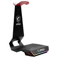 MSI držák headsetu + Qi bezdrátová nabíječka IMMERSE HS01 COMBO/ kovový/ výška 245 mm