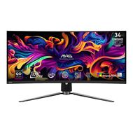 MSI Gaming monitor MAG 341CQP QD-OLED, 34,18" QD-OLED zakřivený/3440x1440 (UWQHD)/175Hz/0,03ms/2xHDMI/DP/USB-C/3xUSB/Výškově nast