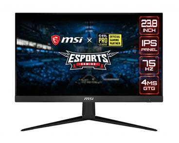 MSI Gaming monitor Optix G241V, 24"/1920 x 1080 FHD/IPS, 75Hz/4ms/1000:1/250cd / m2 /HDMI/DP