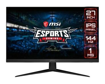 MSI Gaming monitor Optix G271, 27"/1920 x 1080 (FHD)/IPS, 144Hz/1ms/1000:1/250cd / m2/2x HDMI/DP