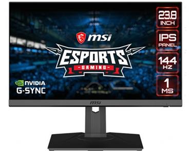 MSI Gaming monitor Optix MAG245R, 24"/1920 x 1080 FHD/IPS, 144Hz/1ms/1000:1/250cd / m2 /2x HDMI/DP