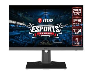 MSI Gaming monitor Optix MAG245R2 , 23,8"/1920 x 1080 FHD/IPS, 170Hz/1ms/1000:1/250cd / m2 /2x HDMI/DP/USB