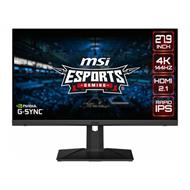 MSI Gaming monitor Optix MAG281URF, 28"/3840x2160 (UHD)/ Rapid IPS 144Hz/1ms/1000:1/400cd / m2/2x HDMI/DP/USB-C/USB