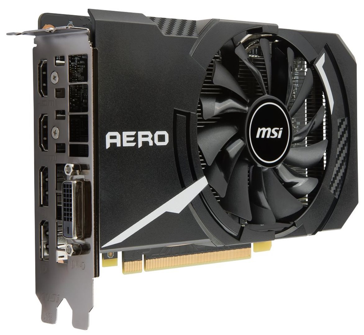 MSI GTX 1060 AERO ITX 6G OC, 6GB GDDR5, PCIe x16 3.0, 192bit, DVI-D, 2xHDMI, 2xDP