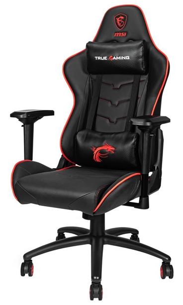MSI herní/kancelářská židle MAG CH120X/ černočervená