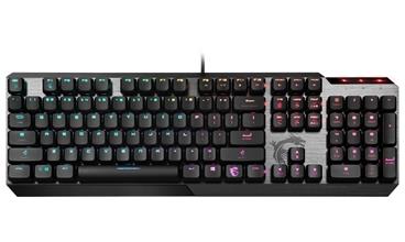 MSI herní klávesnice Vigor GK50/ drátová/ mechanická/ low profile/ RGB podsvícení/ USB/ CZ+SK layout