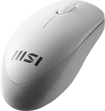 MSI MA04W, myš bezdrátová, 1600DPI, Bílá