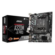 MSI MB Sc AM4 A320M-A PRO, AMD A320, VGA, 2xDDR4, m-ATX