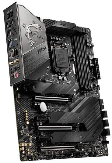 MSI MEG Z490 UNIFY / LGA1200 / Intel Z490 / 4x DDR4 DIMM / Wi-Fi / 3x M.2 / USB Type-C / ATX