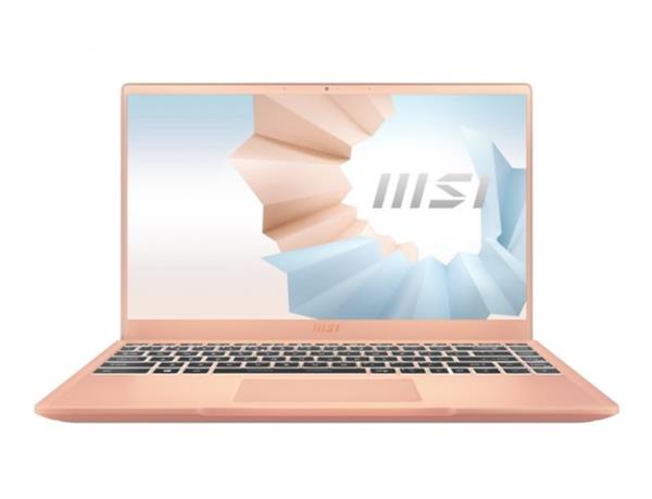 MSI Modern 14 B11SB-214CZ /i7-1165G7 Tiger lake/16GB/512GB SSD/MX450, 2GB/14" FHD IPS/ Béžová/Win 10