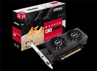 MSI VGA AMD Radeon™ RX 550 4GT LP OC