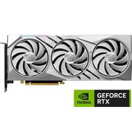 MSI VGA NVIDIA GeForce RTX 4070 GAMING X SLIM WHITE 12G, RTX 4070, 12GB GDDR6X, 3xDP, 1xHDMI