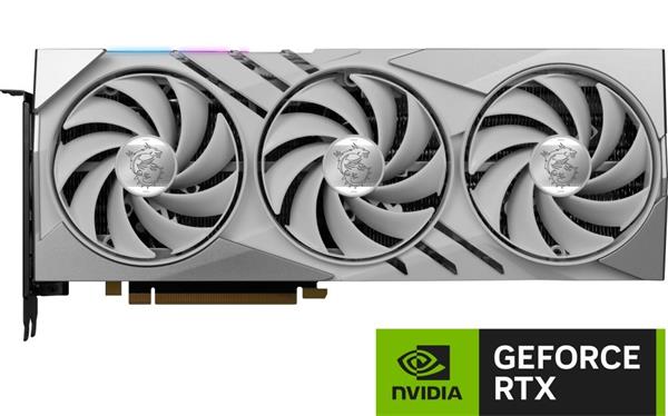 MSI VGA NVIDIA GeForce RTX 4070 Ti GAMING X SLIM WHITE 12G, RTX 4070, 12GB GDDR6X, 3xDP, 1xHDMI