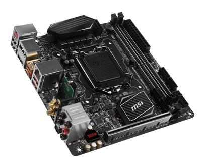 MSI Z270I GAMING PRO CARBON AC 1151, DDR4, 4x SATAIII, HDMI, Display port, Mini-ITX, Black/Matt
