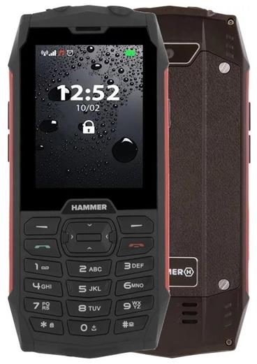 myPhone Hammer 4 - červený 2,8"/ 64MB/ až do 32 GB microSD/ Dual SIM/ IP68