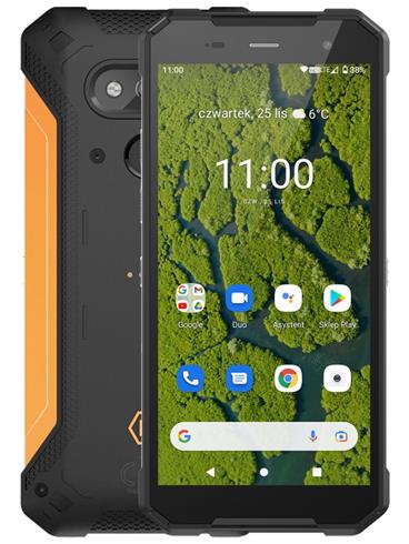 myPhone Hammer Explorer plus - oranžový 5,7" IPS/ Dual SIM + eSIM/ 64GB/ 4GB RAM/ LTE/ IP69/ Android 11