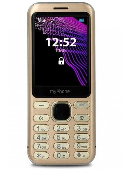 myPhone Maestro - zlatý 2,8" TFT/ 240x320/ Dual SIM/ foto 2Mpx/ micro SD
