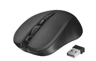 myš TRUST Mydo Silent Click Wireless Mouse - black (tichá myš)