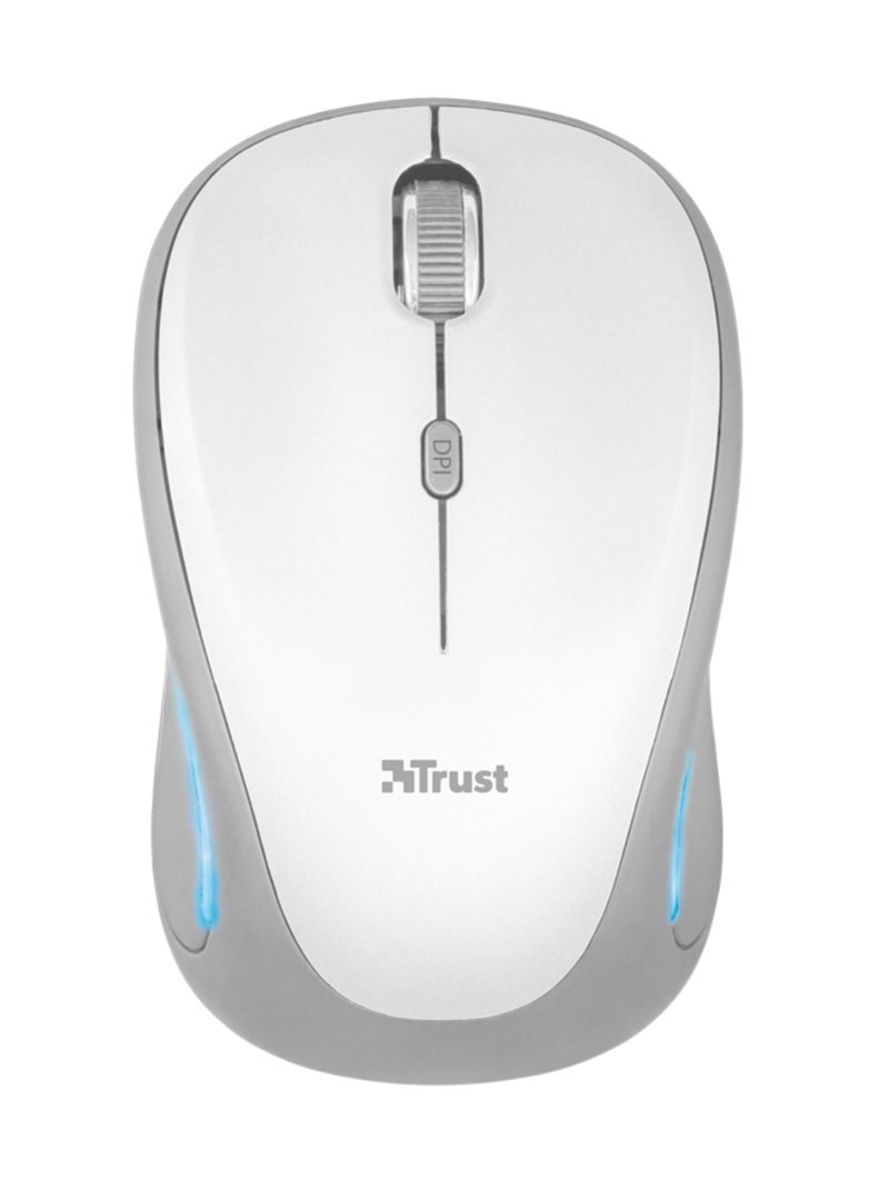 myš TRUST Yvi FX Wireless Mouse - white