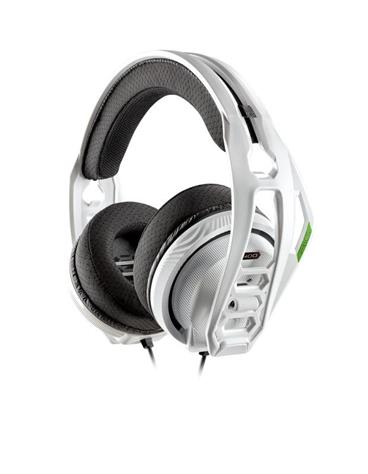 Nacon RIG 400HX, herní headset, 3,5mm jack, pro Xbox One, Xbox series X a PC, bílá