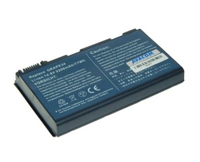 Náhradní baterie AVACOM Acer TM5310/5720, Extensa 5220/5620 Li-ion 14,8V 5200mAh/77Wh