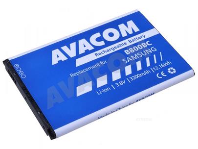 Náhradní baterie AVACOM Baterie do Samsung N9005 Galaxy NOTE 3, Li-Ion 3,7V 3200mAh (náhrada za B800BE)