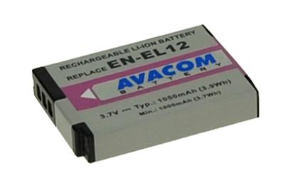 Náhradní baterie AVACOM Nikon EN-EL12 Li-ion 3.7V 1050mAh 3.9Wh verze 2011