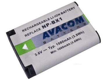 Náhradní baterie AVACOM Sony NP-BX1 Li-ion 3.6V 1080mAh 3.9Wh verze 2012