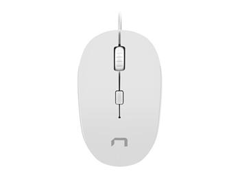 Natec optická myš SPARROW 1200 DPI, bílá