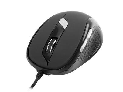 Natec PIGEON optická myš, 1600 DPI, USB, černá