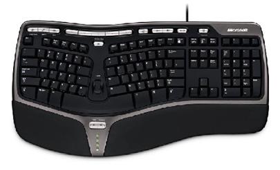 Natural Ergonomic Keyboard 4000 Win32 USB CZ černá