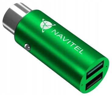 NAVITEL adaptér UC322 pro nabíjení smartphonů, tabletů a dalších zařízení/ 2x USB/ napětí 12 V / 24 V