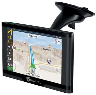 NAVITEL GPS navigace do auta E500 Magnetic/ 5" displej/ rozlišení 800 x 480/ mini USB + magnetický držák