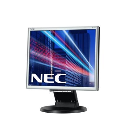 NEC 17" E171M - 1280x1024, TN, W-LED, 250cd, D-sub, DVI, Repro, stříbrno-černý