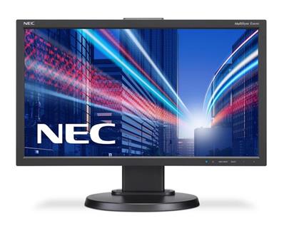 NEC 20,1" E203Wi - 1600x900, IPS, W-LED, 250cd, D-sub, DVI, DP, černý
